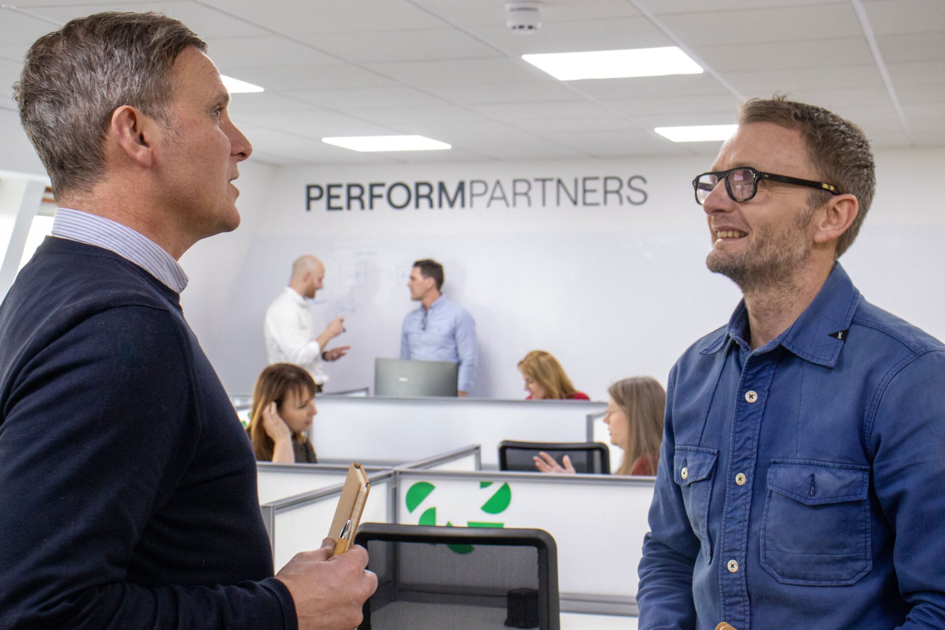 Employee Spotlight Steve Corcoran at Perform Partners office in Horsforth, Leeds