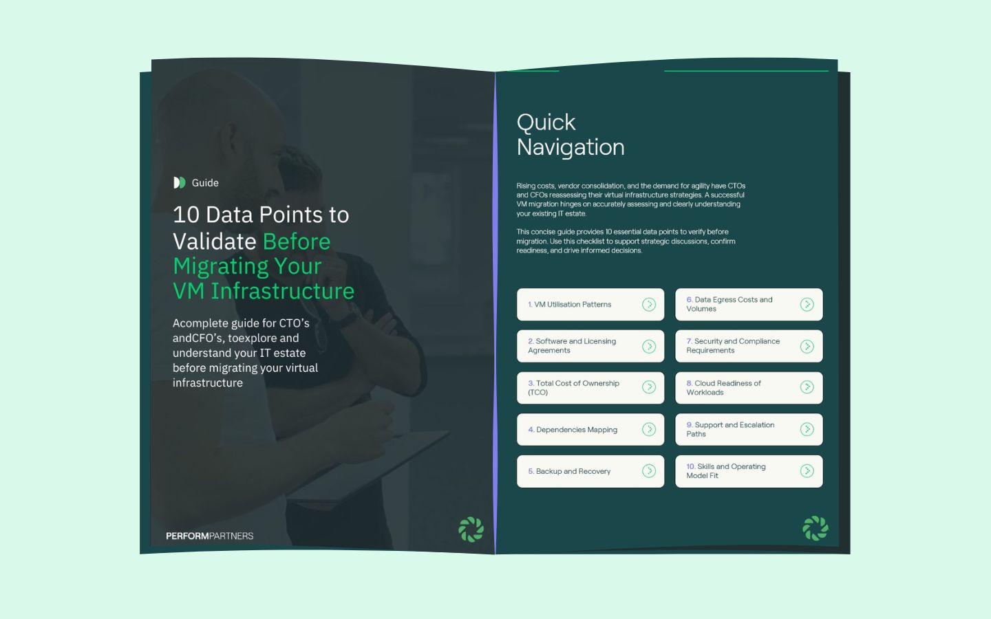 Guide: 10 Data Points to Validate Before Migrating Your VM Infrastructure